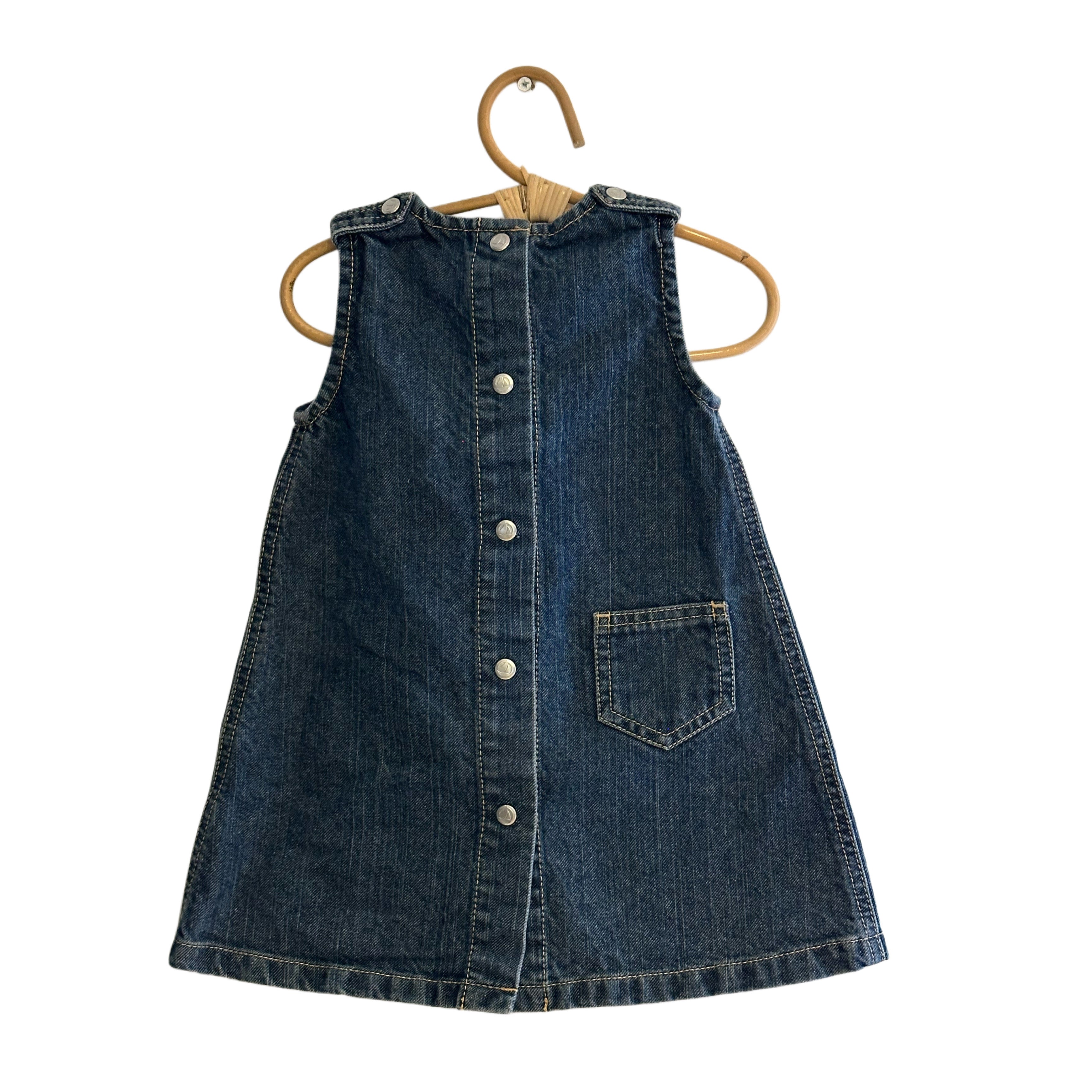Robe longue en jean - 12 mois