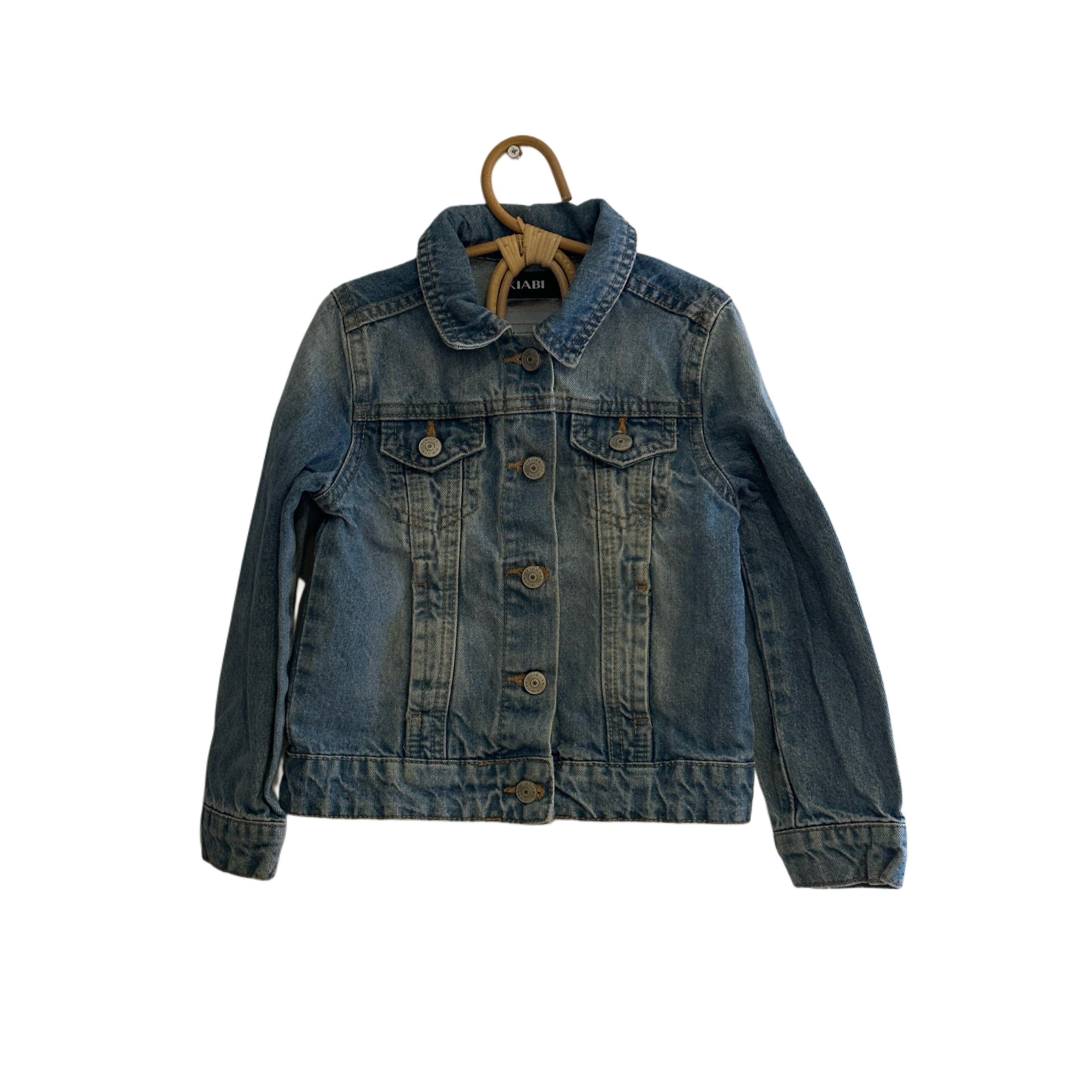 Veste en jean bouton - 5 ans