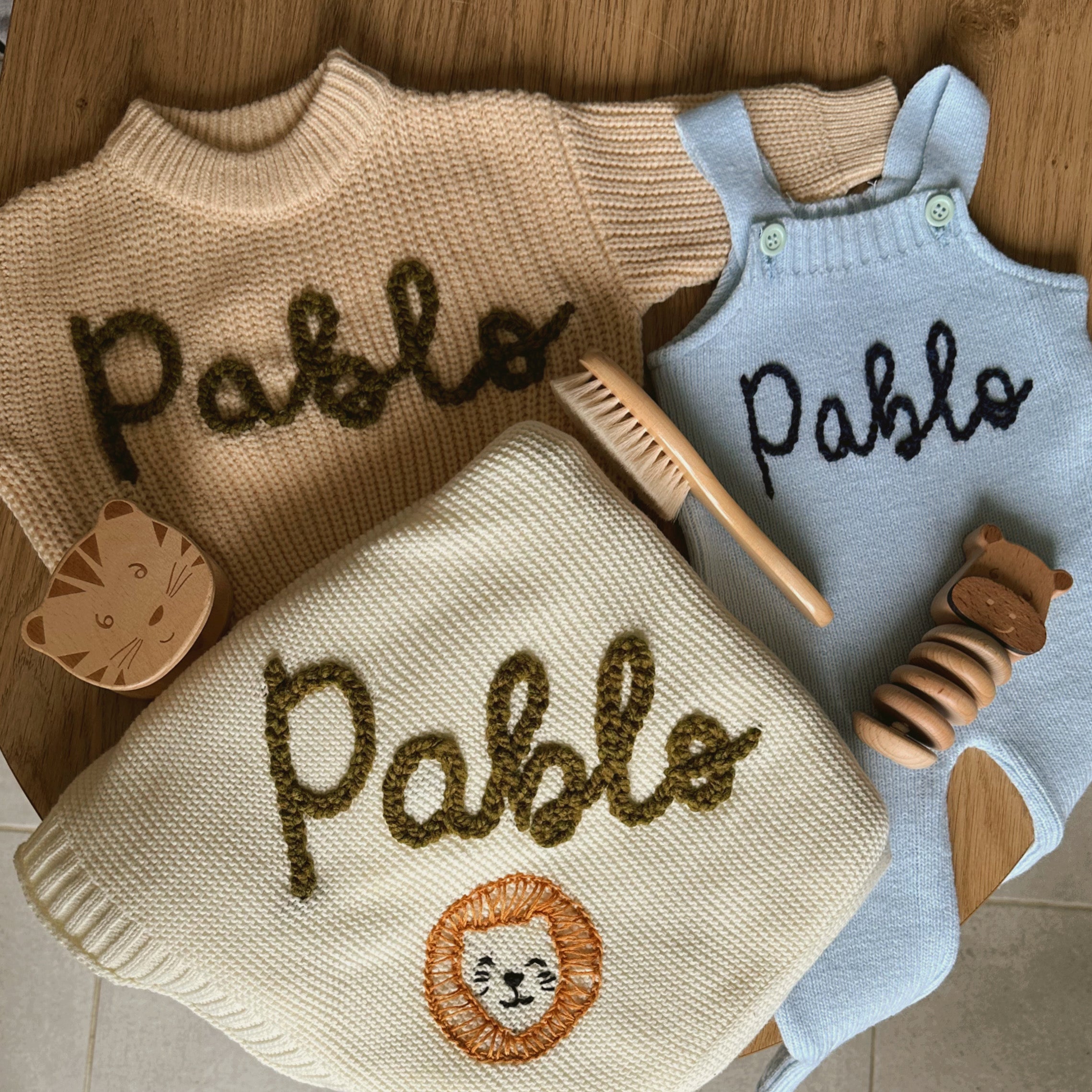 Pull à personnaliser - CAPSULE CHALEUR D'HIVER - Crème de marrons
