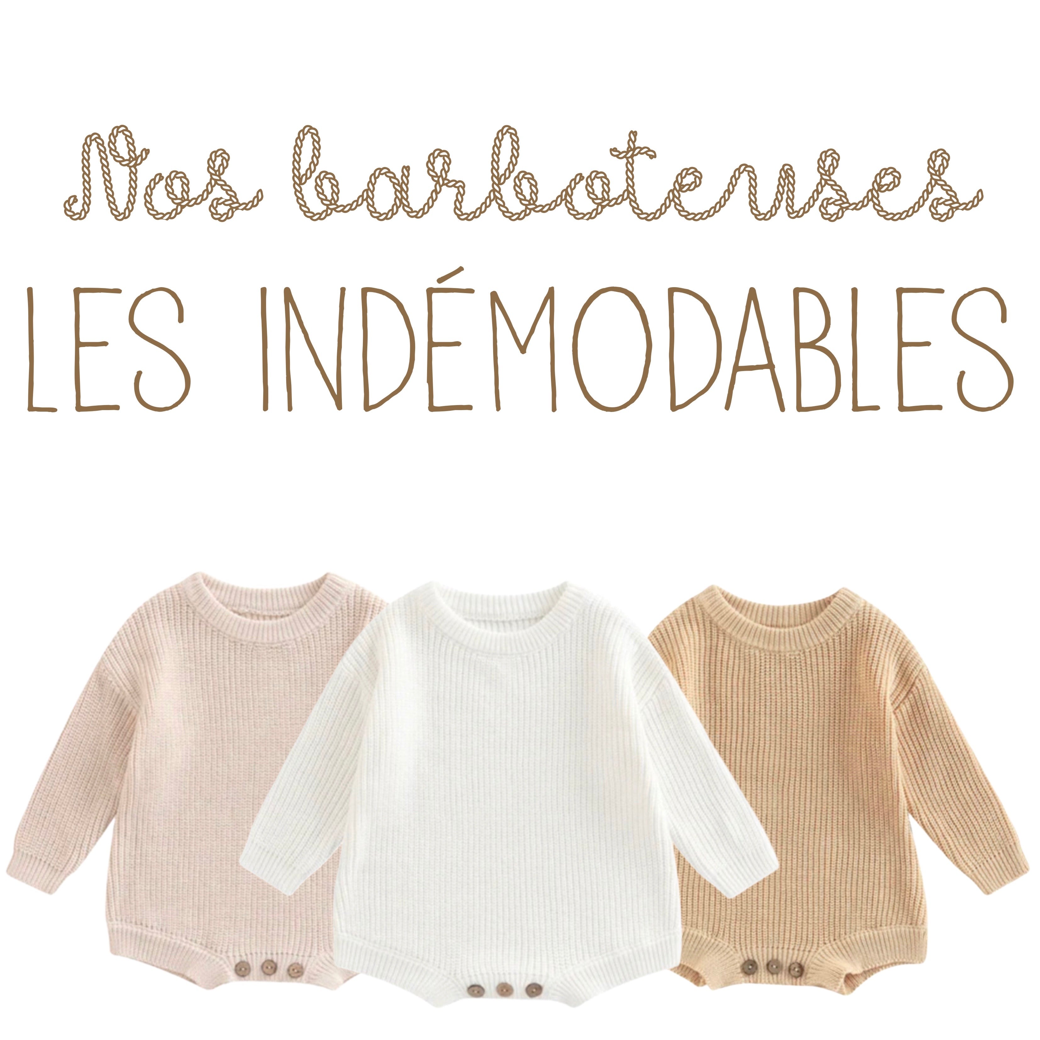 Nos barboteuses à personnaliser - Les indémodables