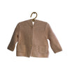 Gilet en maille a capuche - Rose - 6/12 mois