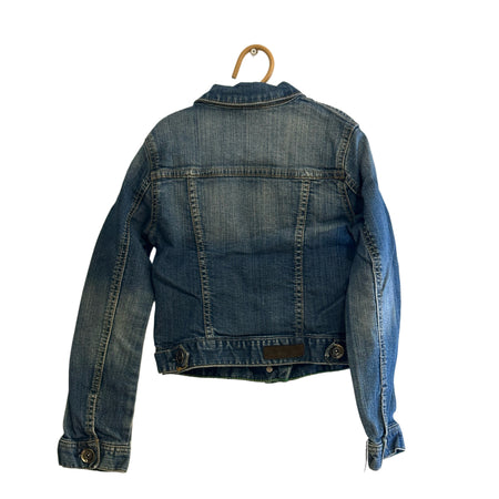 Veste en jean bouton - 7/8 ans