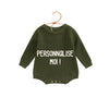 Barboteuse à personnaliser - CAPSULE CHALEUR D'HIVER - Sapin de noël