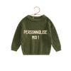 Pull à personnaliser - CAPSULE CHALEUR D'HIVER - Vert sapin