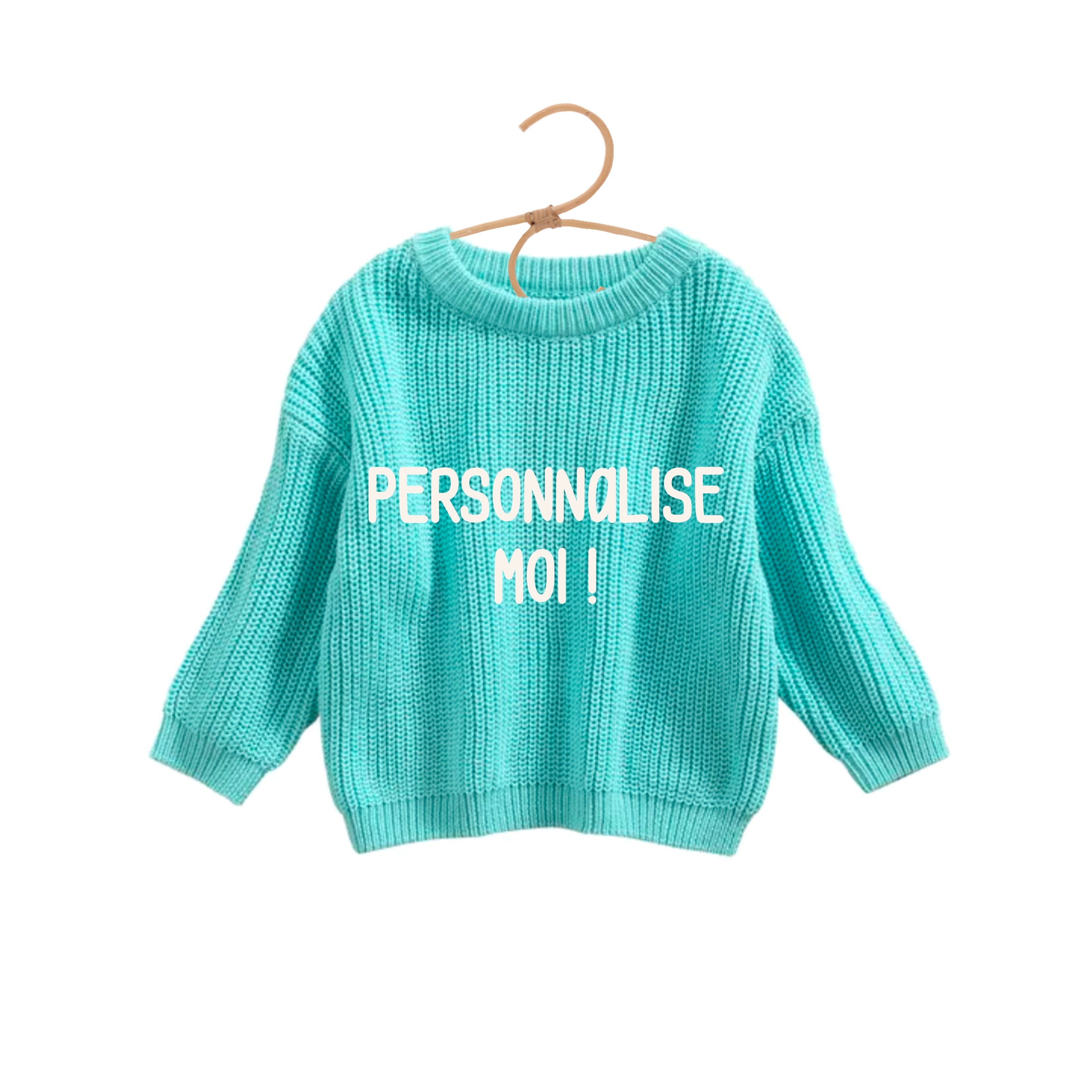 Pull à personnaliser - CAPSULE LES BEAUX JOURS - Plongée à Porquerolles