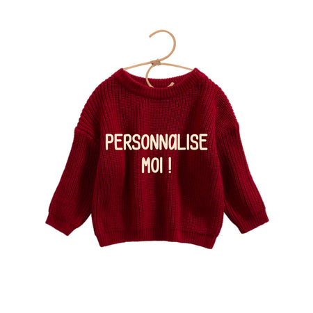 Nos pulls à personnaliser - Chaleur d'hiver