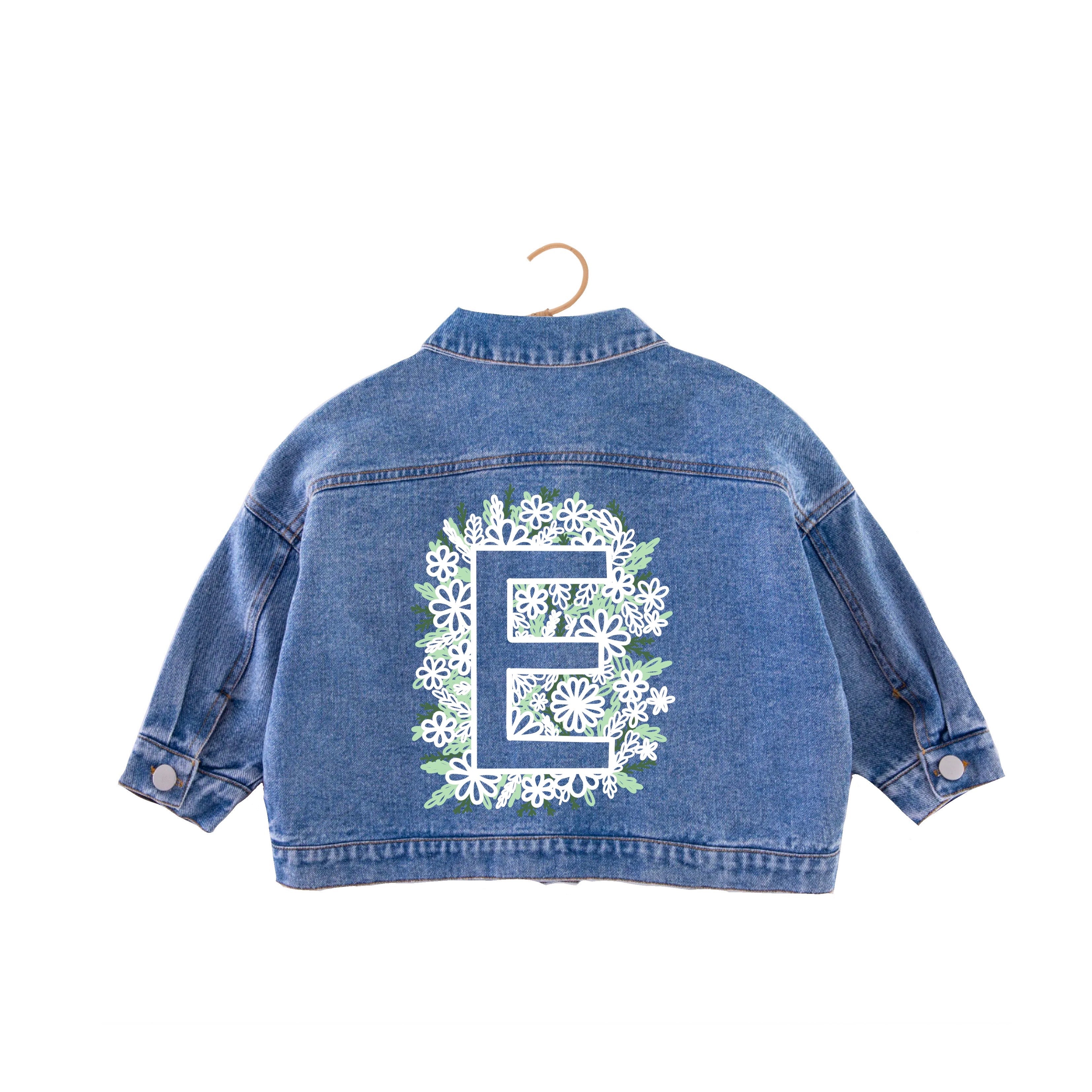 Lettre fleur inversée