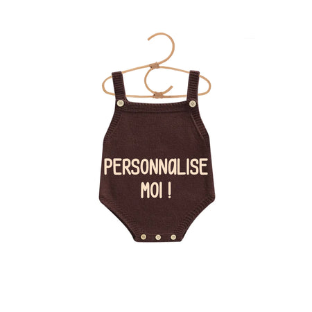 Nos barboteuses à personnaliser - Sans manche