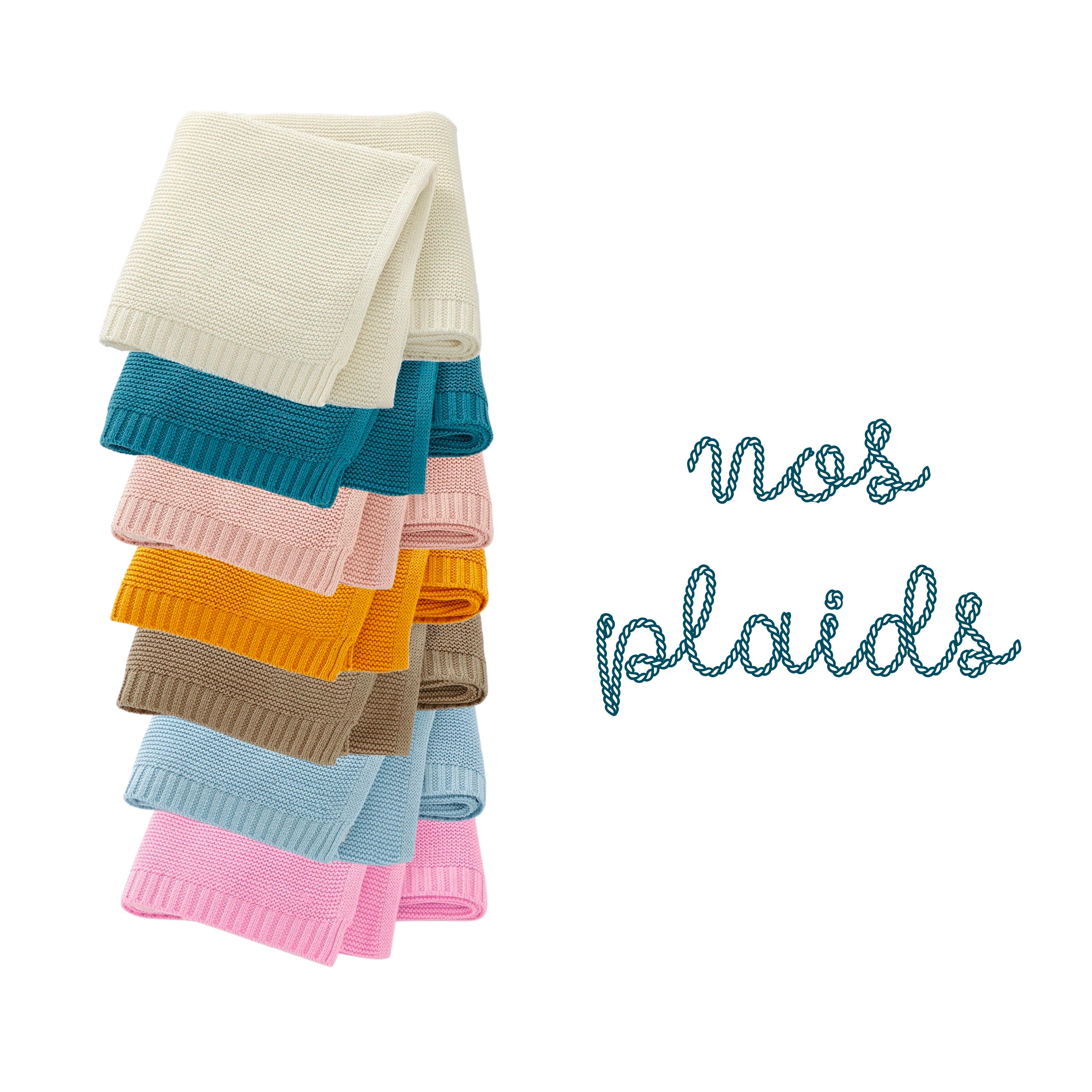 Nos plaids à personnaliser